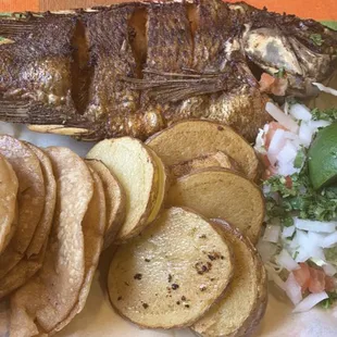 Mojarra Frita/ Fried Fish (Tilapia)