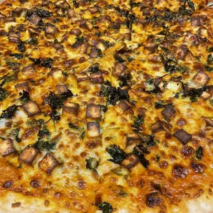 Vegetarian Paneer Tikka Masala Pizza