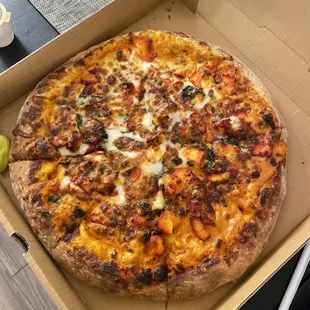 Chicken Tikka Masala Pizza