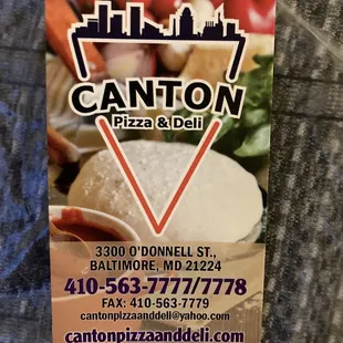 business card
