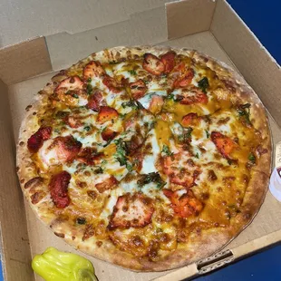 Chicken Tikka Masala Pizza