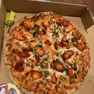 Chicken Tikka Masala Pizza