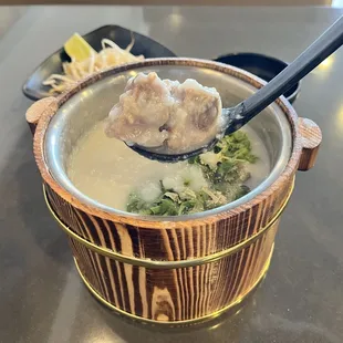 The new Pork Rib Porridge (Chao Suon)