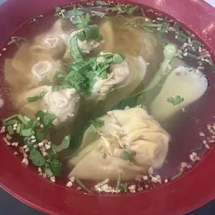 Roast Pork Wonton Soup