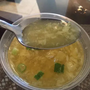 Egg drop soup