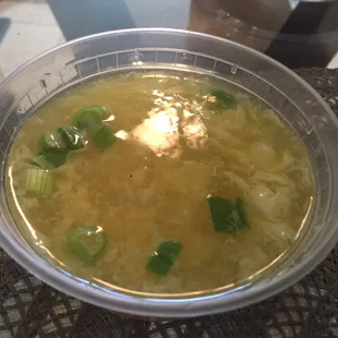 Egg drop soup
