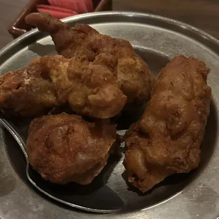 Chicken fritters