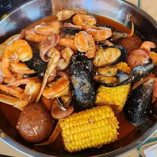 oysters and mussels, food