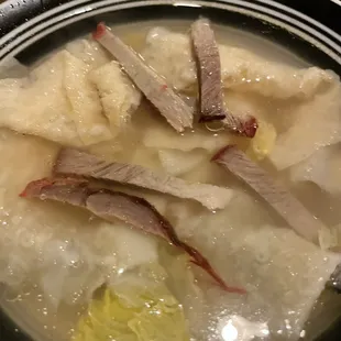 Wonton soup