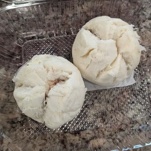Steamed BBQ pork buns