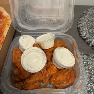 Wings and ranch