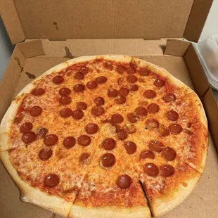 Large pepperoni