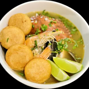 Sopa Puerto Cabello
Venezuelan seafood soup