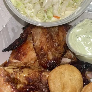 D1b. Pollo Valenciano (Half Chicken) ()