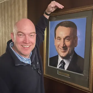 Me and Coach K enjoying Canucks