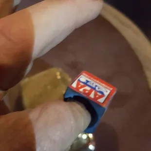 .56 cent cue stick chalk compared to a 20% tip?