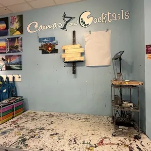 Last evening's featured painting.