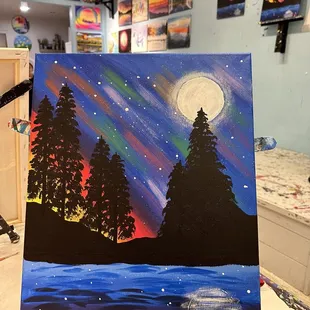 Northern Lights Lake