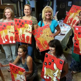 Doggone It!! Class... we like to promote indivuality ..and this class provided plenty of that!!