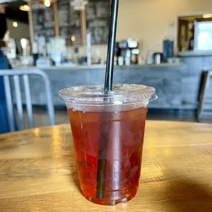Iced Vanilla Latte
