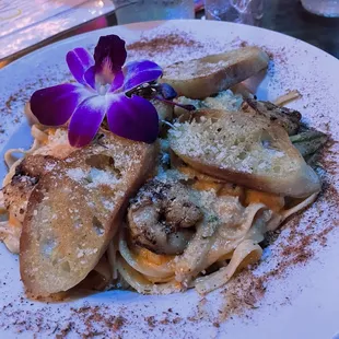 Cajun shrimp and crab pasta