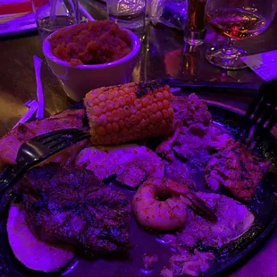 Canvas Sizzler (picked over because I forgot to take a picture) Terribly unseasoned!