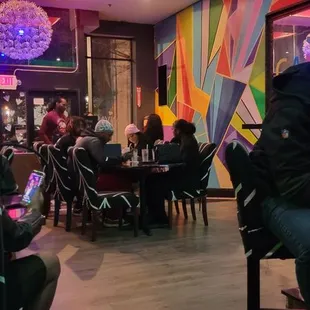 Dining area and entrance