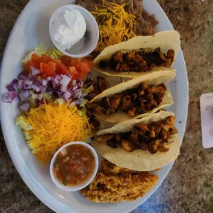 Chicken tacos