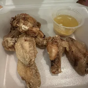 Garlic Parmesan wings