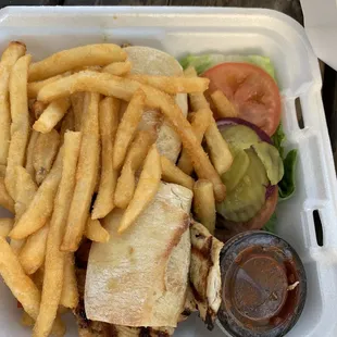 Grilled chicken sandwich