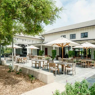 Outdoor seating area