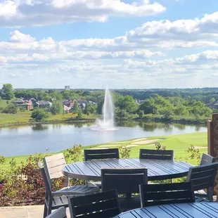 View from of Canyon Farms Golf Course from clubhouse patio.