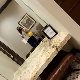 Womens bathroom at Cyn Gate Country Club TH 10.26.23