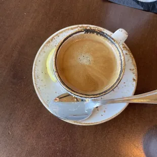 Espresso before we go