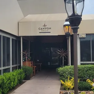 Walkway to the Grille