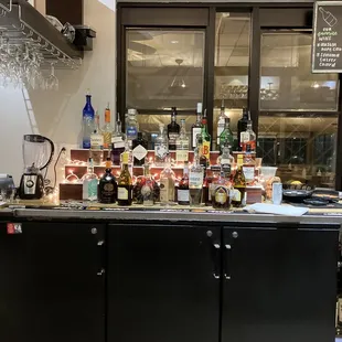 Bar area