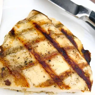 Grilled chicken specially made for dog (already finished half)