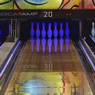 Canyon Lanes at Morongo Spa and Resort in Cabazon California is terrific!