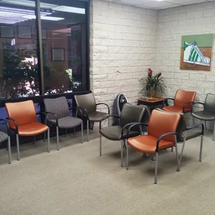 Waiting room of Flaherty and Florek Foot Care