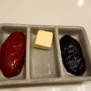 Vegan butter and condiments