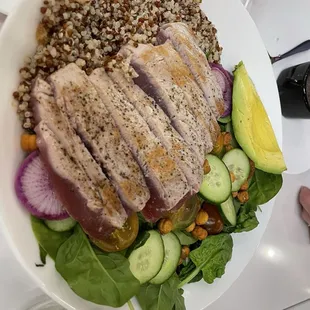 Grilled Ahi Tuna Sandwich