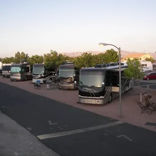 Some of our pull-thru lots! Lots are 50' x 30'.