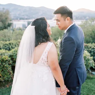 Back patio area was a beautiful spot for photos!