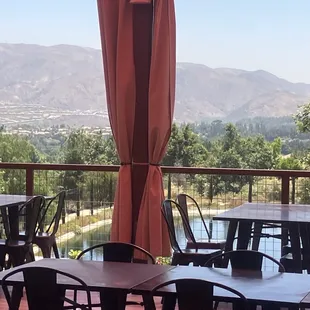 Mountain View from Patio Doorway