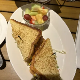 Triple Decker Grilled Cheese