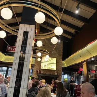 Inside of restaurant