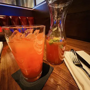 Strawberry Basil Lemonade