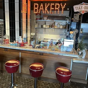 This is super cute when you first walk in.