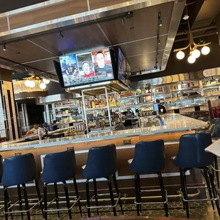 We were here during lunch - this is bar area.