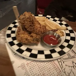 Kids chicken fingers